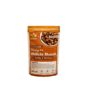 Akbar Fit Fam Honey Millets Muesli - 300g | Healthy & Wholesome